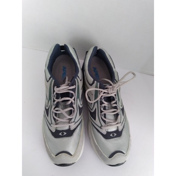 Dr. Scholl\'s Athletic Comfort Walking Shoes Sneakers Grey Navy‎ Mesh Breathable main image 4